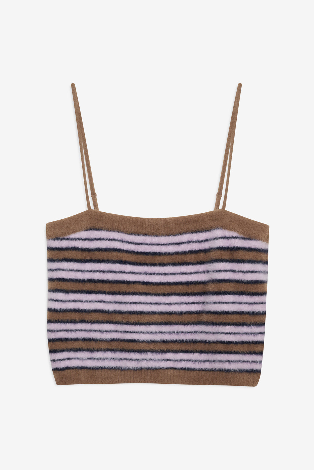 Nora Striped Tank — Blue