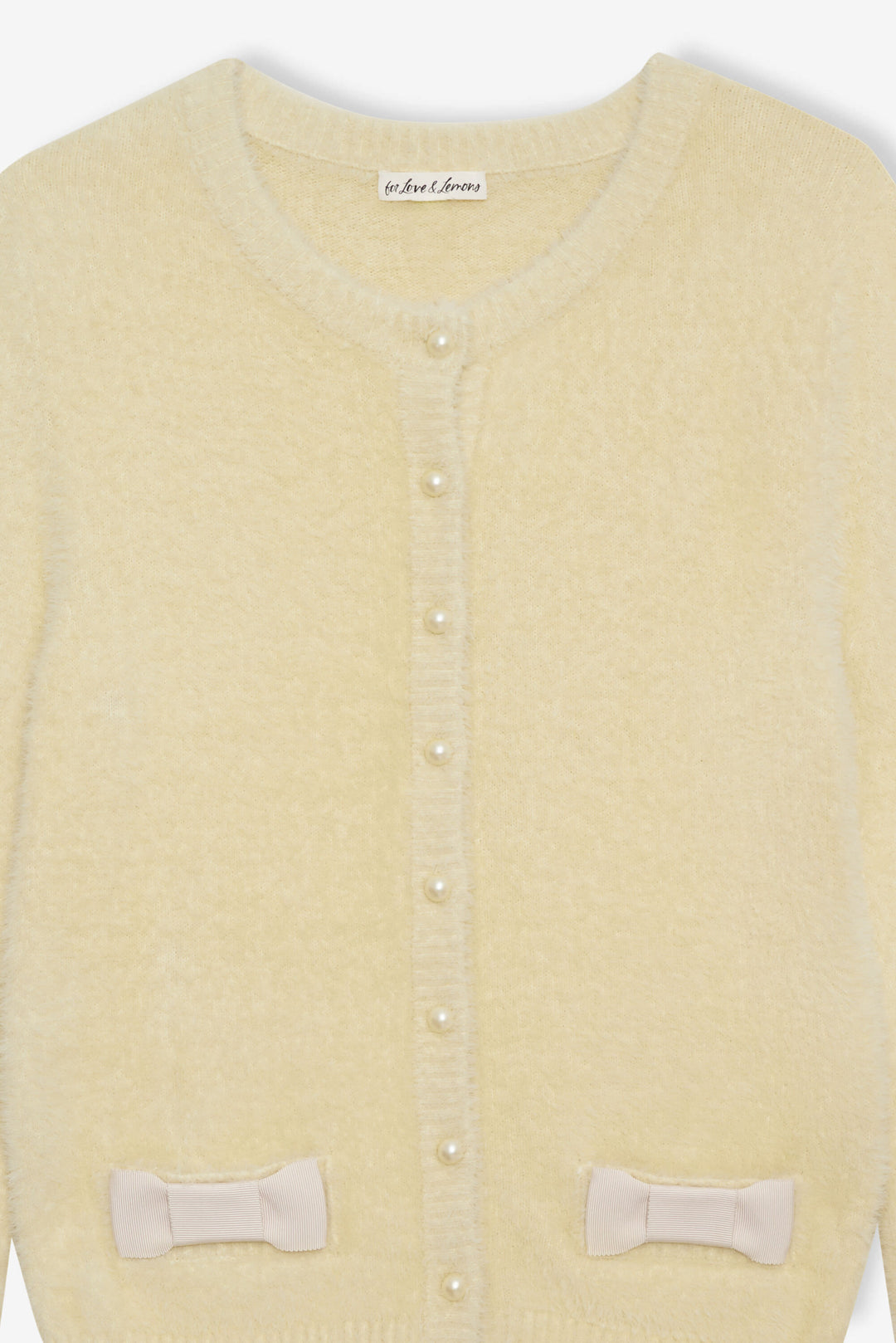 Harper Cardigan — Yellow