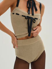 Beverly Knit Panty — Tan
