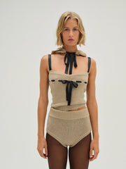 Beverly Knit Panty — Tan