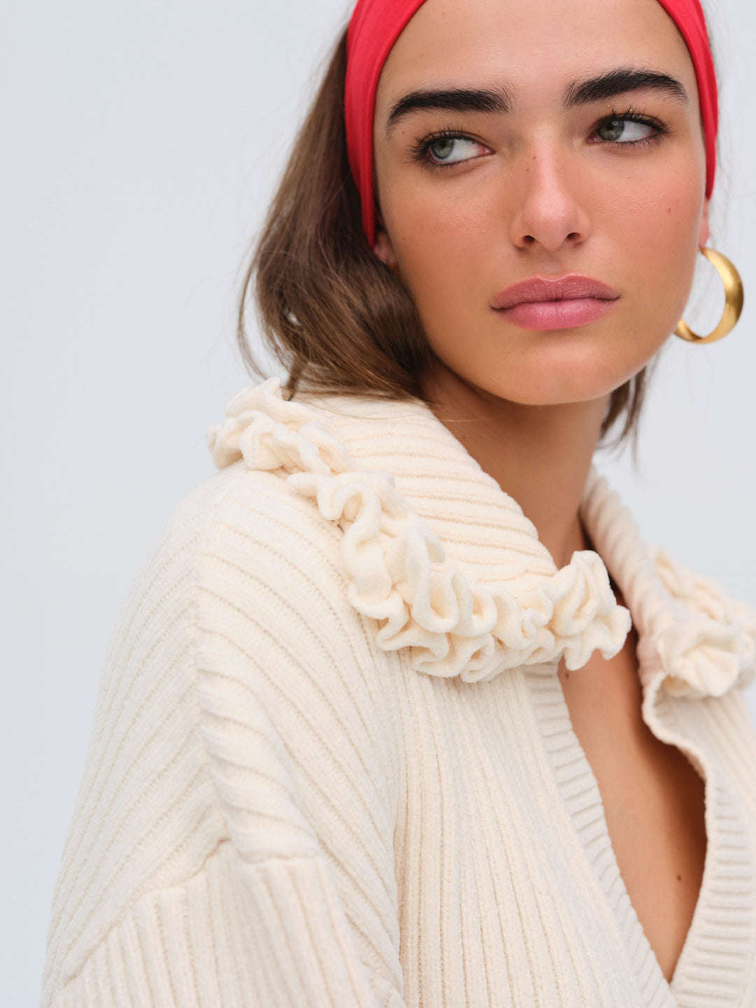 Rey Knit Tunic — Cream