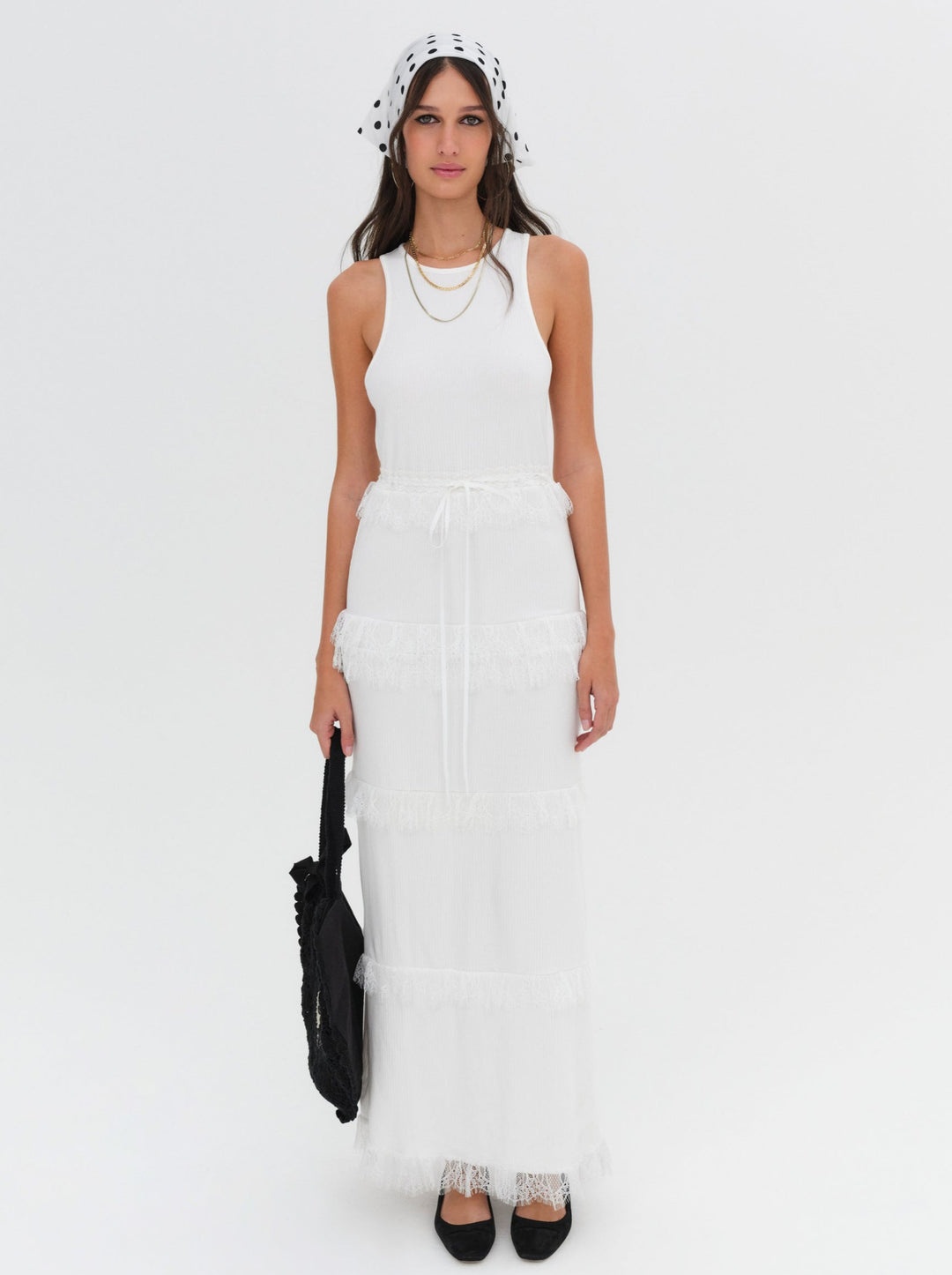 Joan Maxi Dress — White