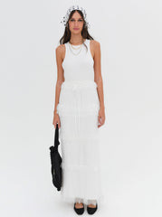 Joan Maxi Dress — White