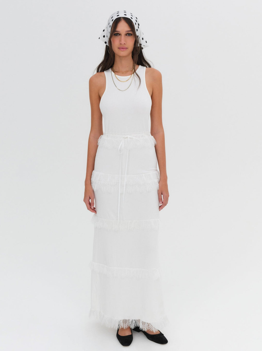 Joan Maxi Dress — White