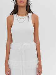 Joan Maxi Dress — White