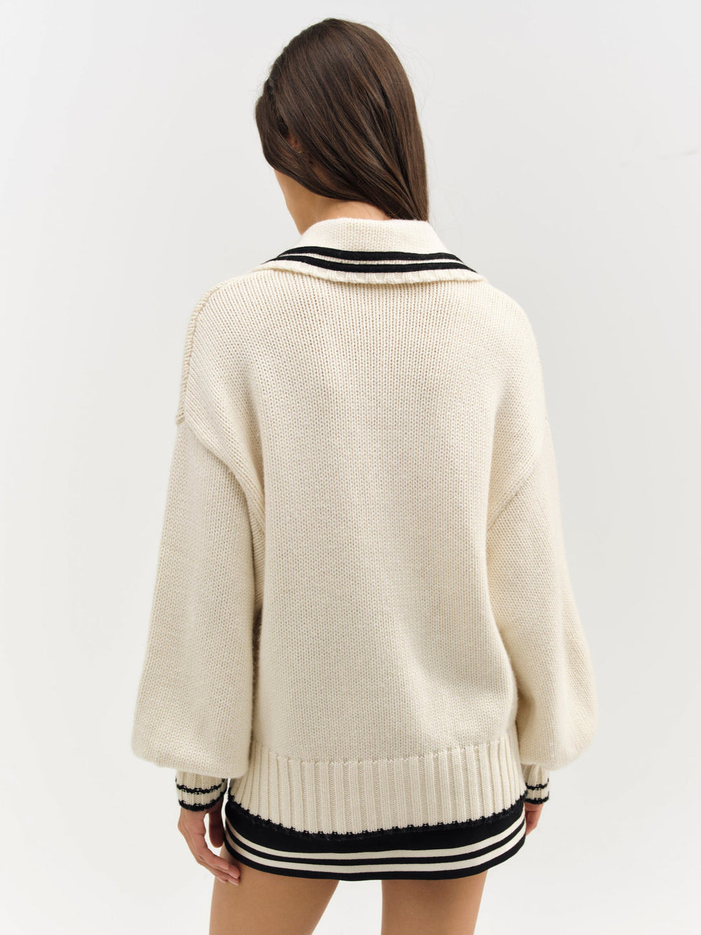Marina Knit Cardigan — Tan