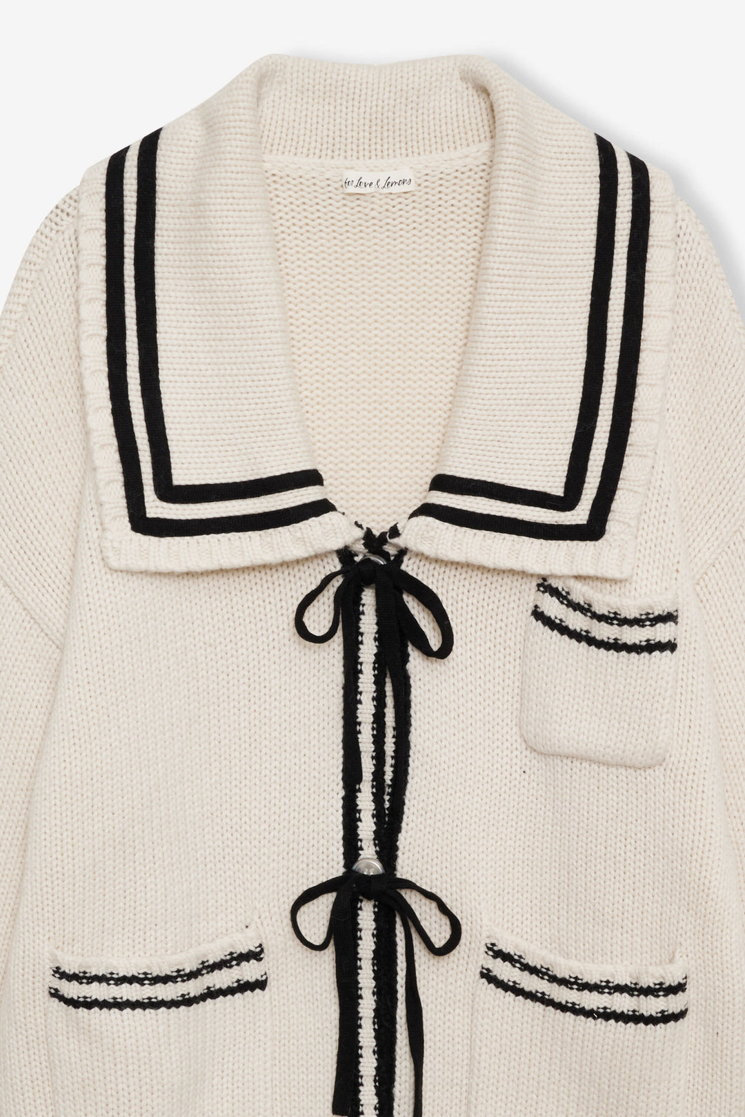 Marina Knit Cardigan — Tan