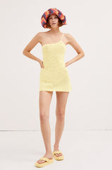 Charlotte Mini Dress — Yellow