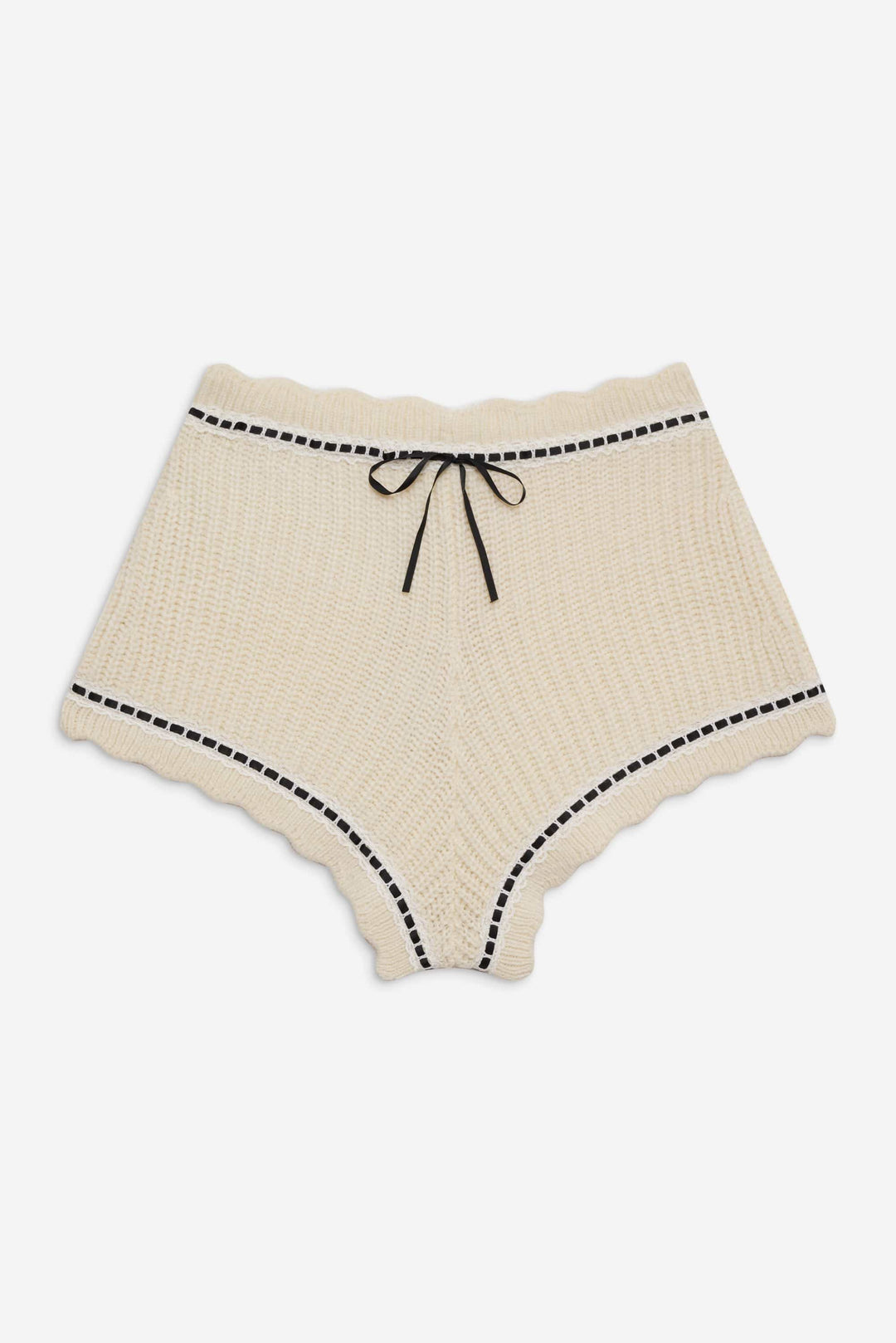 Jeannette Sleep Short — Cream