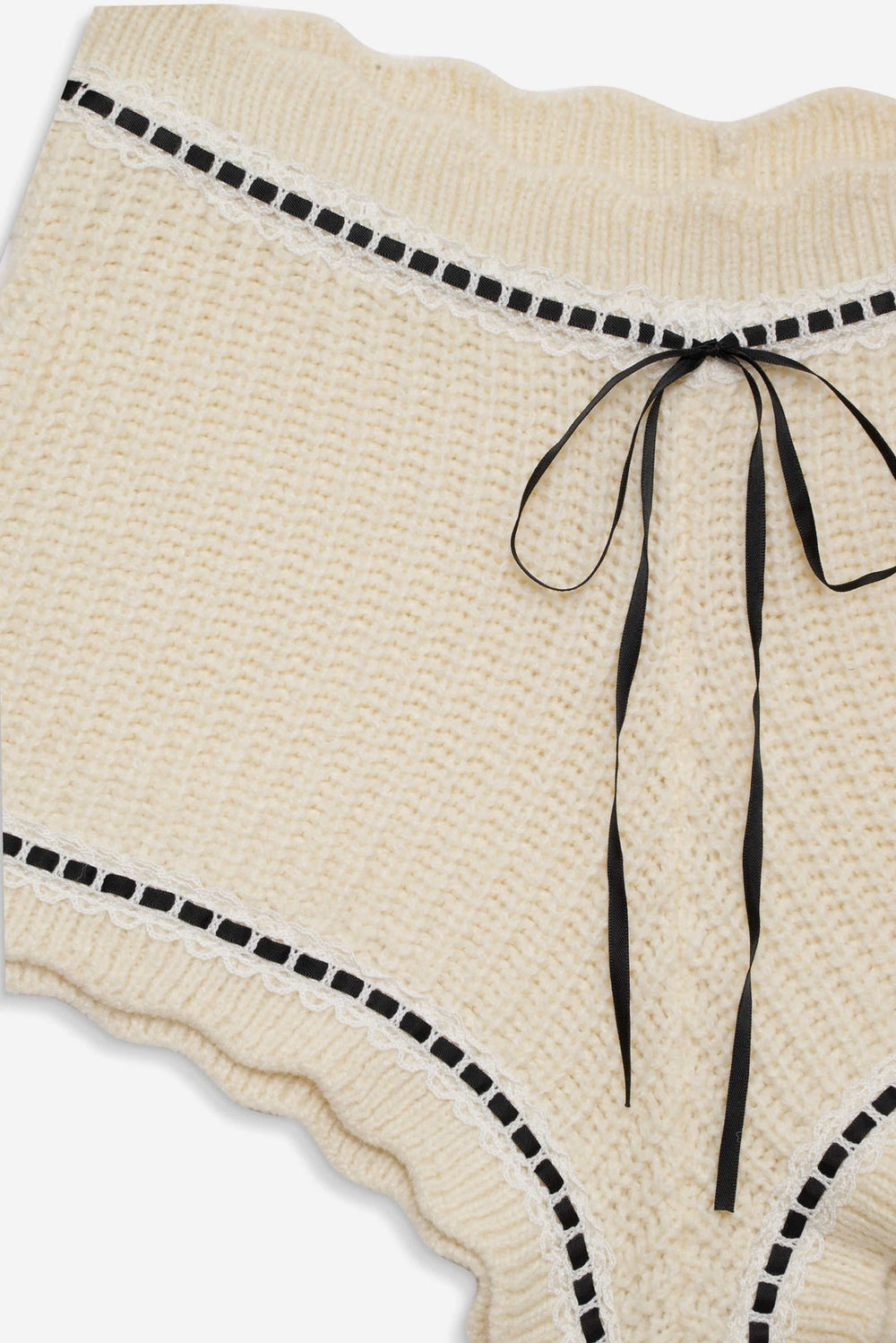 Jeannette Sleep Short — Cream