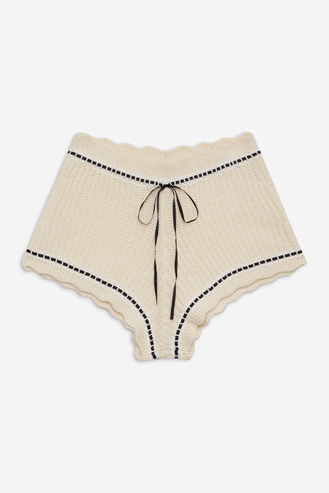 Jeannette Sleep Short — Cream