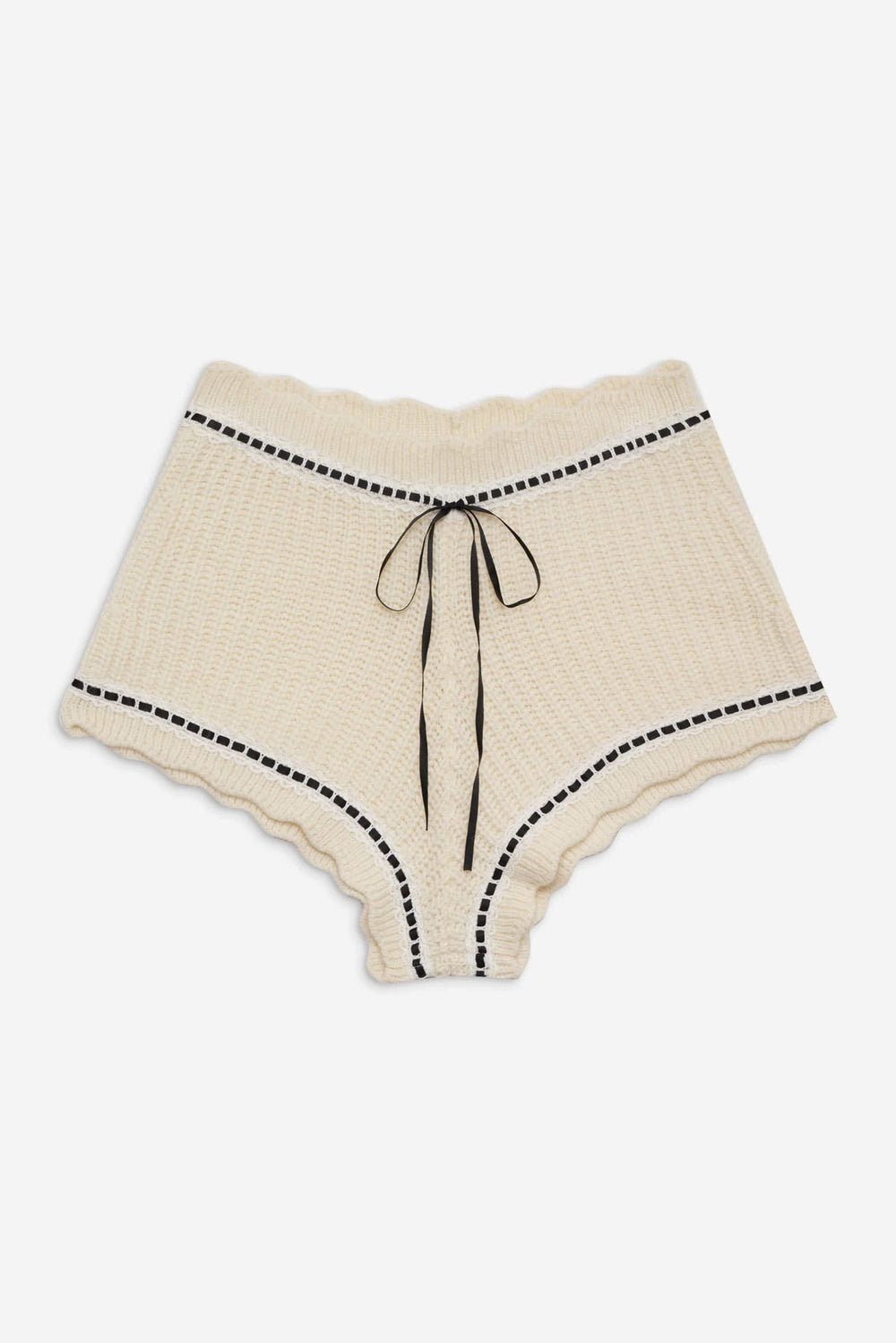 Jeannette Sleep Short — Cream