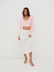 Isabeau Cardigan — Pink