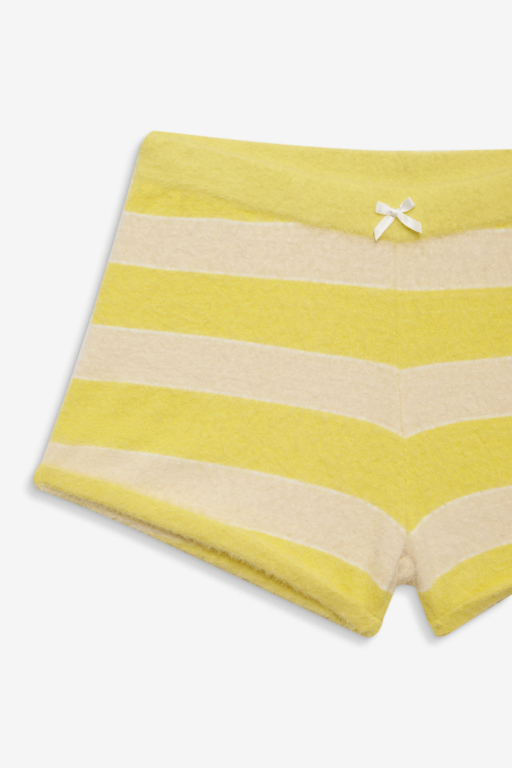Sleepy Stripe Shorts — Yellow