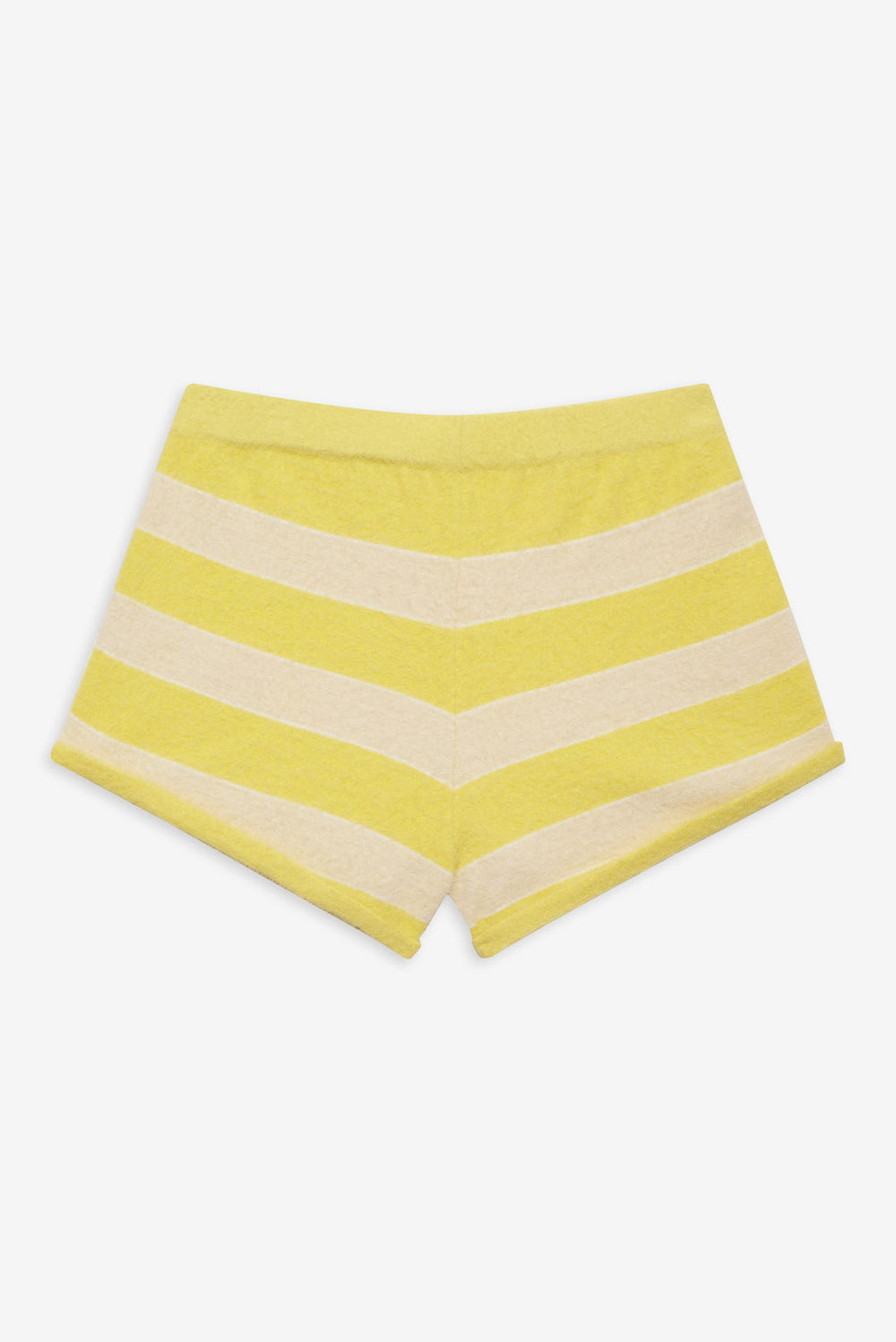 Sleepy Stripe Shorts — Yellow