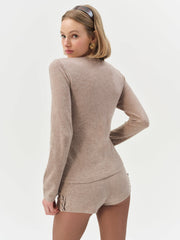 Eloise Cardigan — Oatmeal