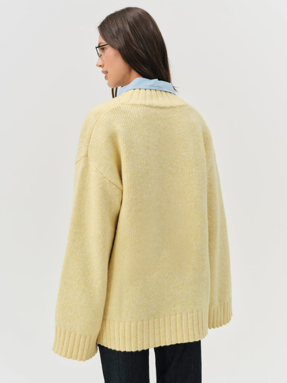 Amelia Sweater — Yellow