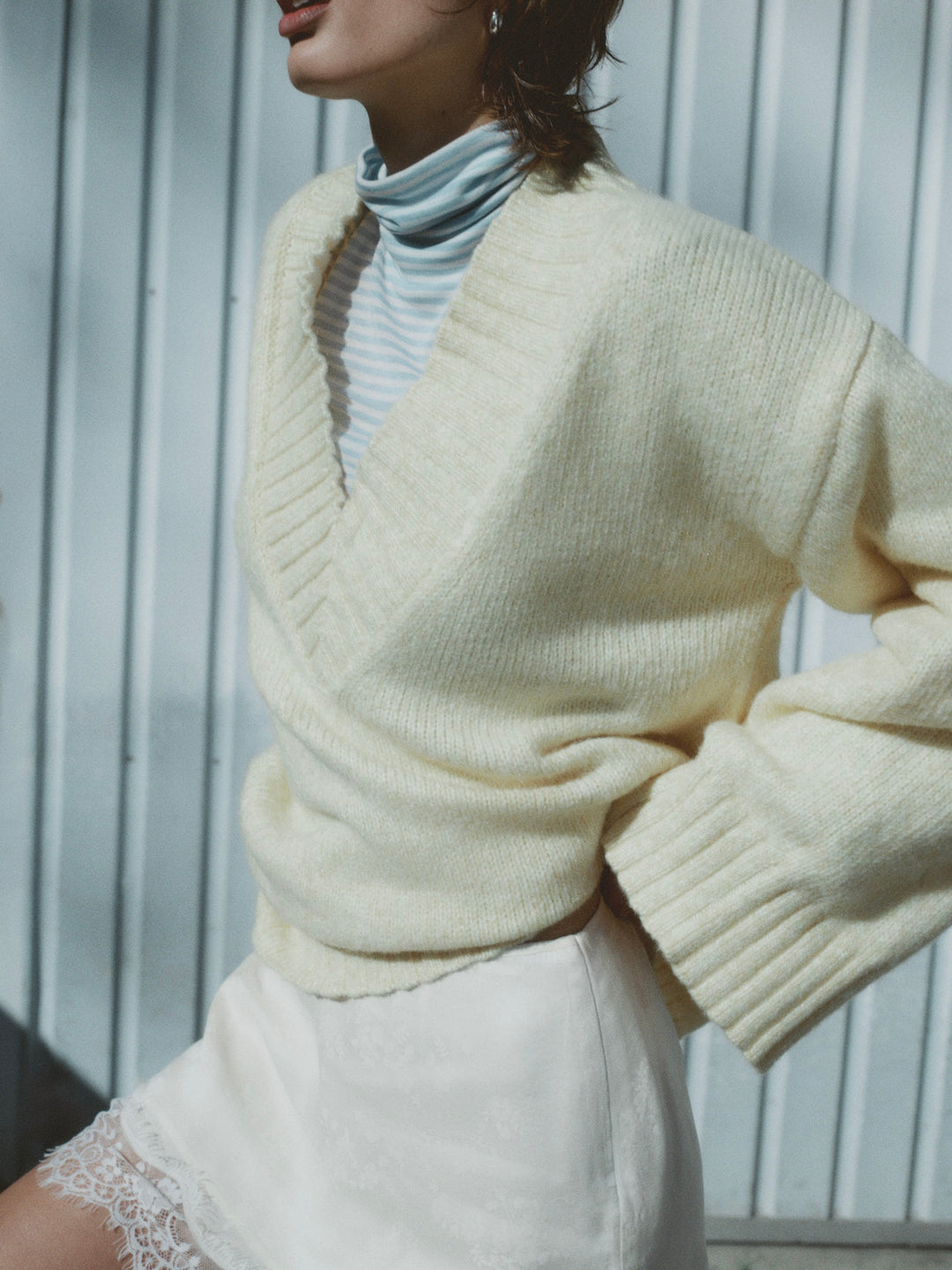 Amelia Sweater — Yellow