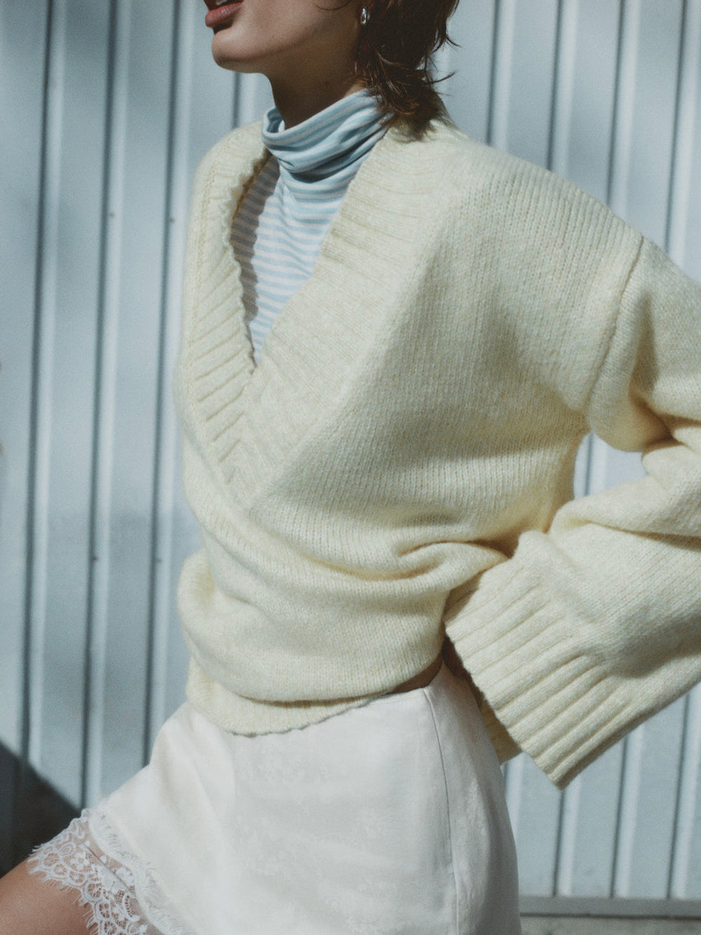 Amelia Sweater — Yellow