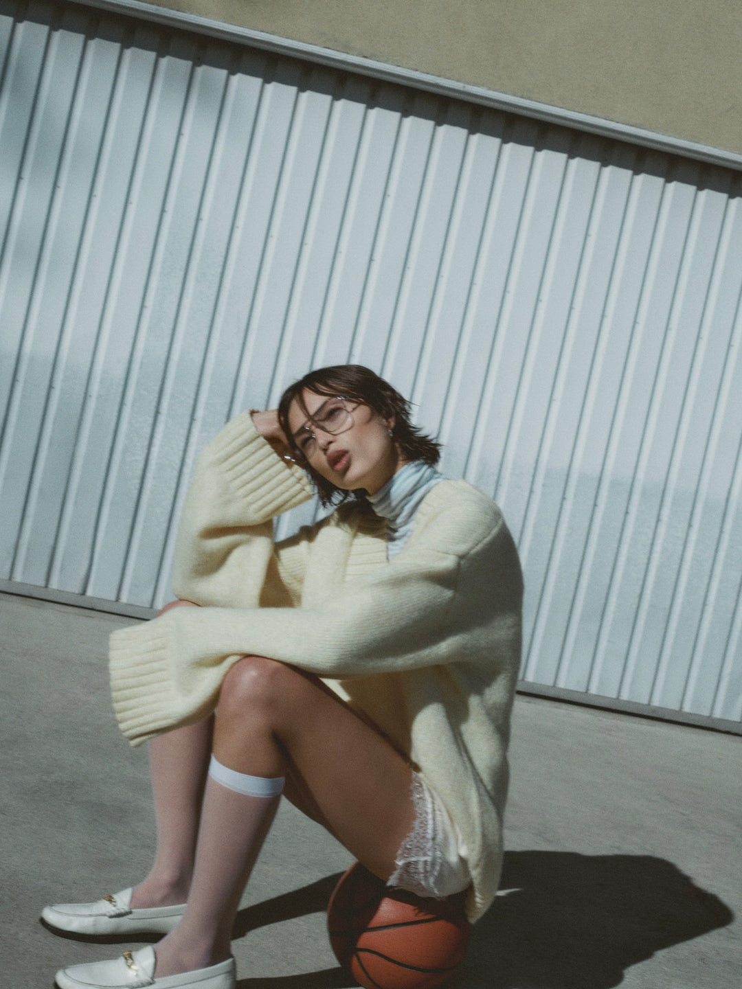 Amelia Sweater — Yellow