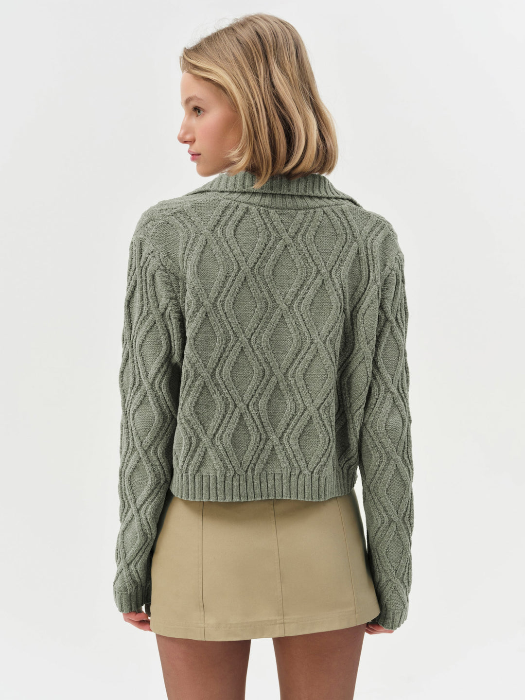 Madison Chenille Polo — Green