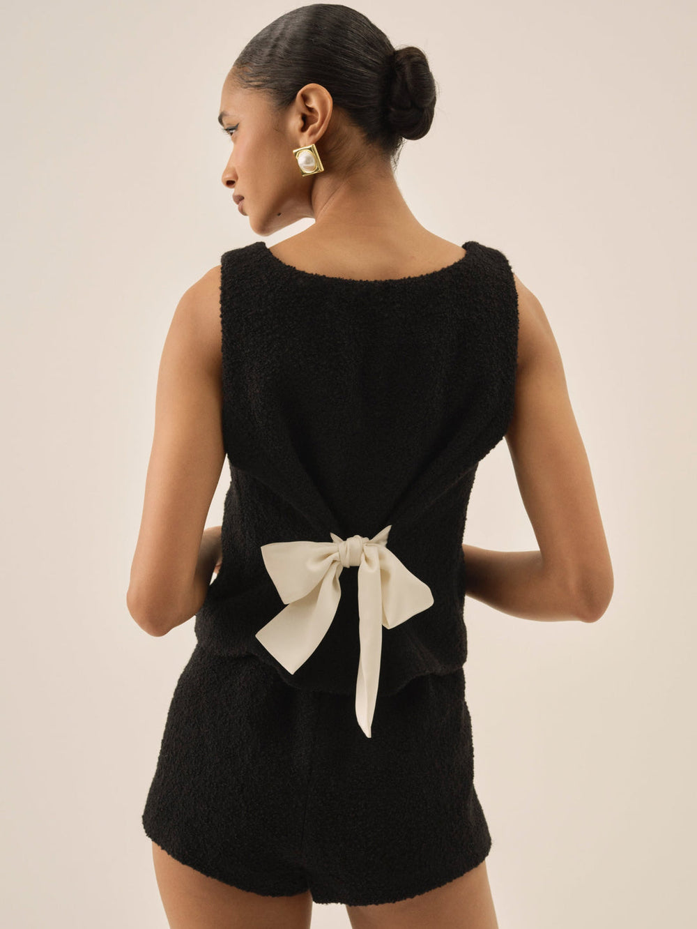 Bonnie Boucle Short — Black