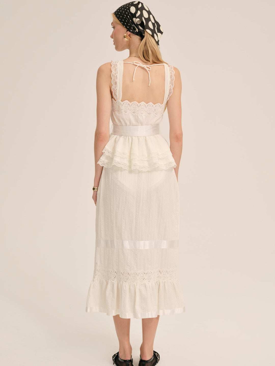 Sweet Summer Midi Skirt — White