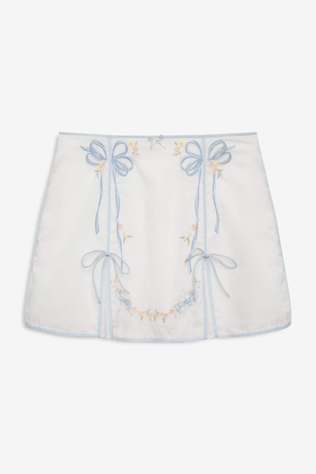 Baby Bows Skirt — White