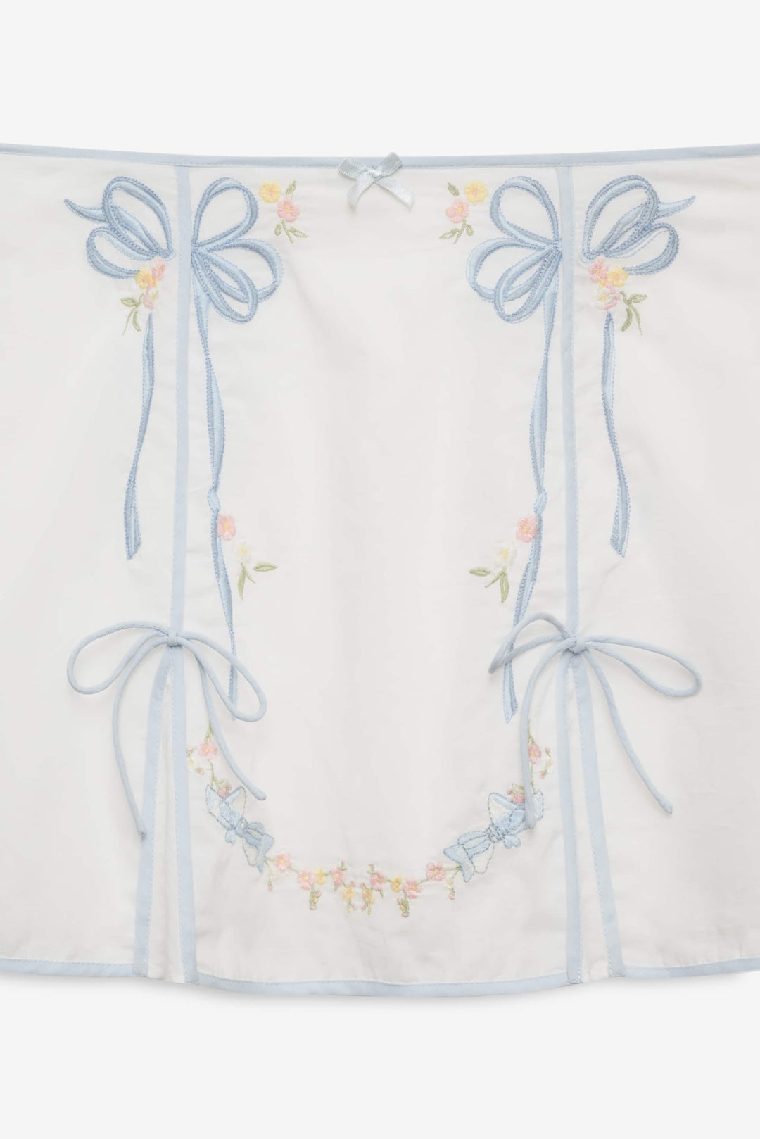 Baby Bows Skirt — White