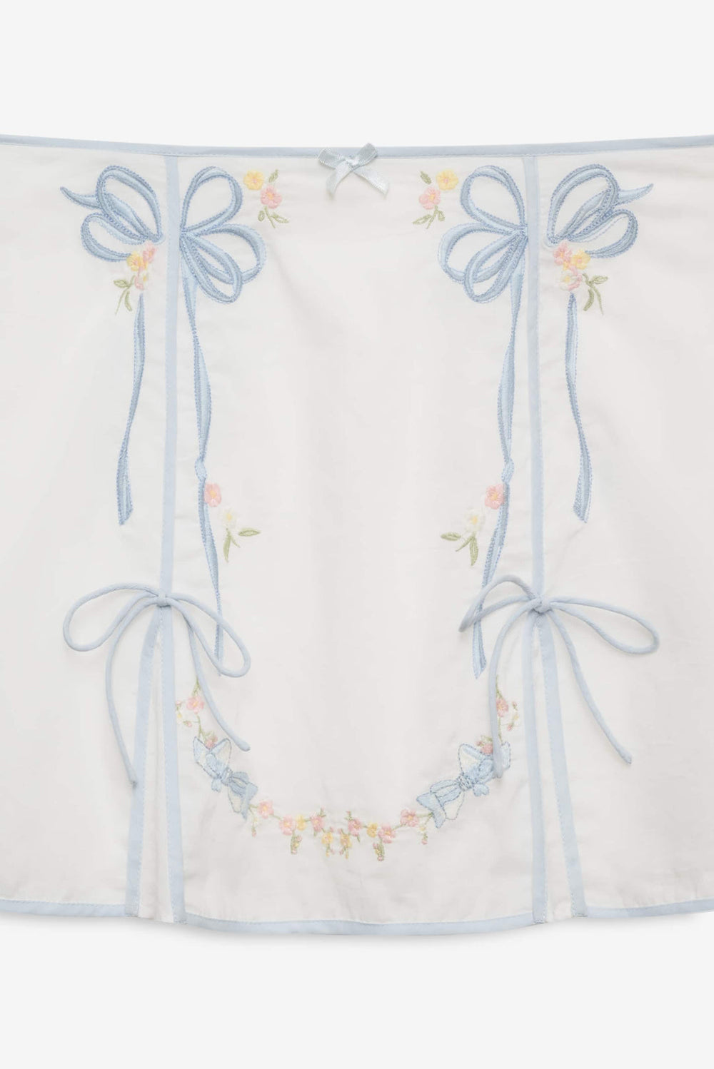 Baby Bows Skirt — White