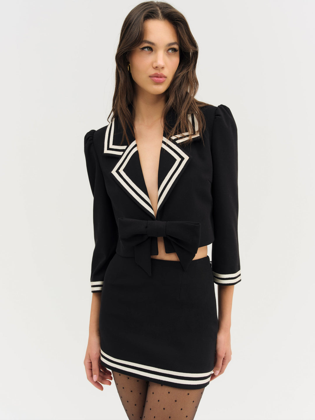 Josie Micro Mini Skirt — Black