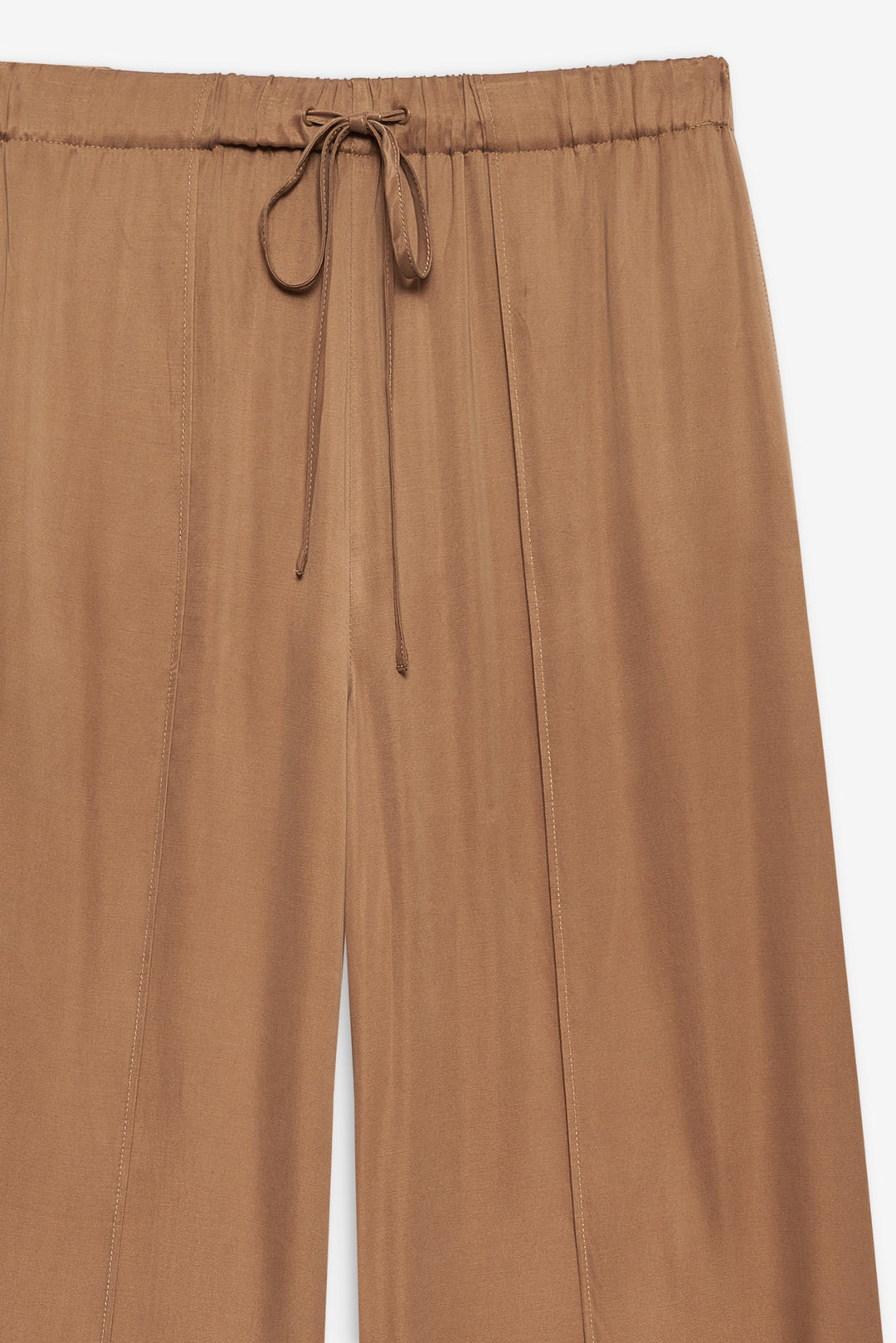 Clarabell Wide-Leg Pant — CAMEL