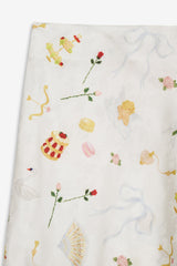 Charlise Midi Skirt — White