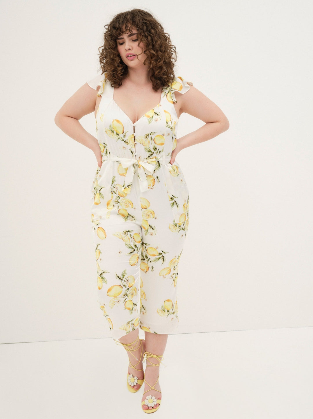 Limonada Jumpsuit — Yellow