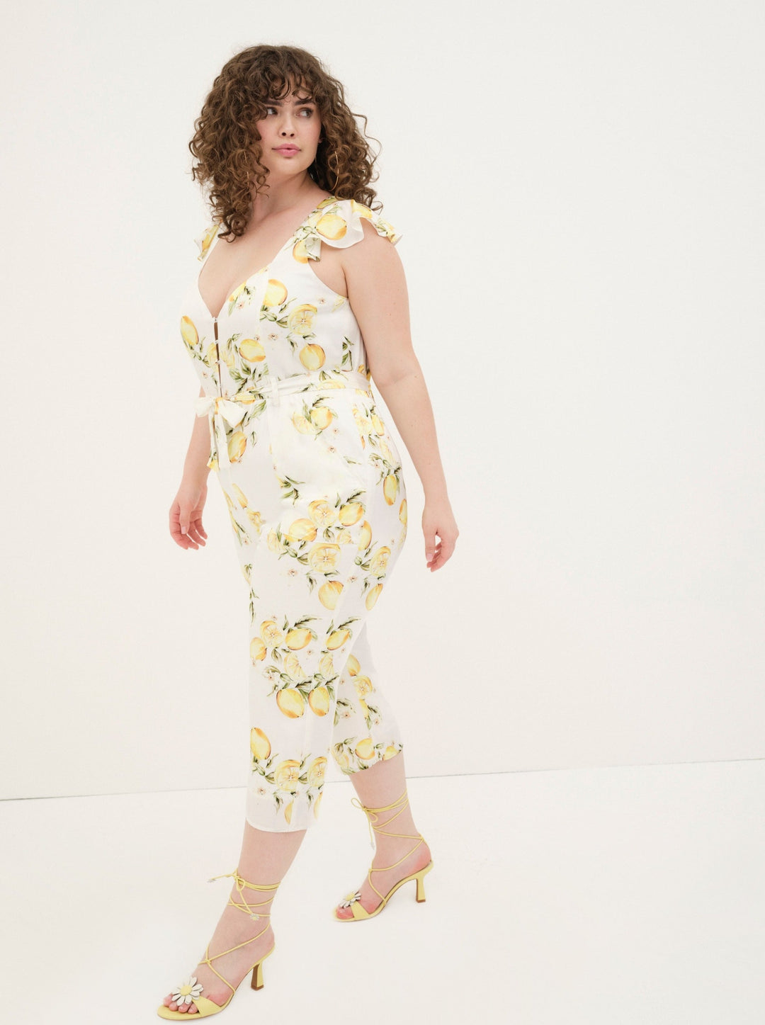 Limonada Jumpsuit — Yellow