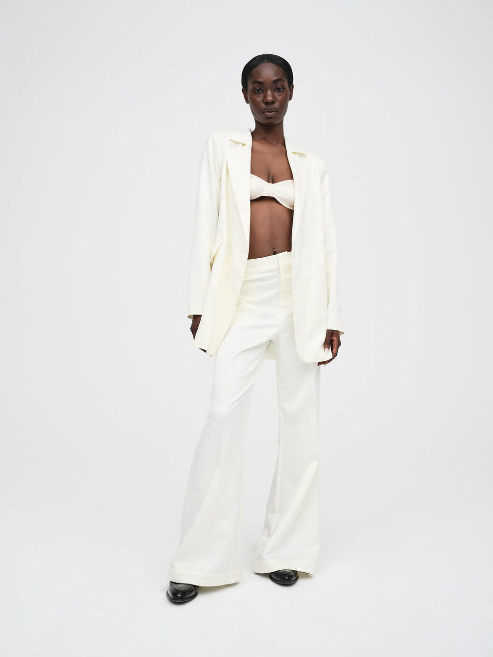 Ruth Wide-Leg Pant — White