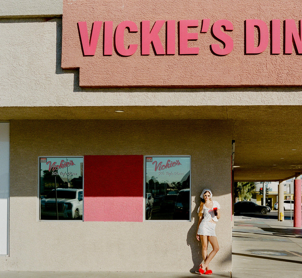 Livia Linen Mini Skirt — White