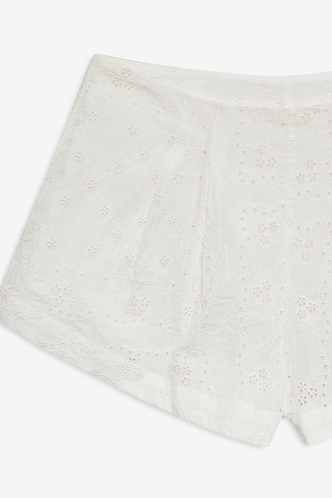Handkerchief Short — White