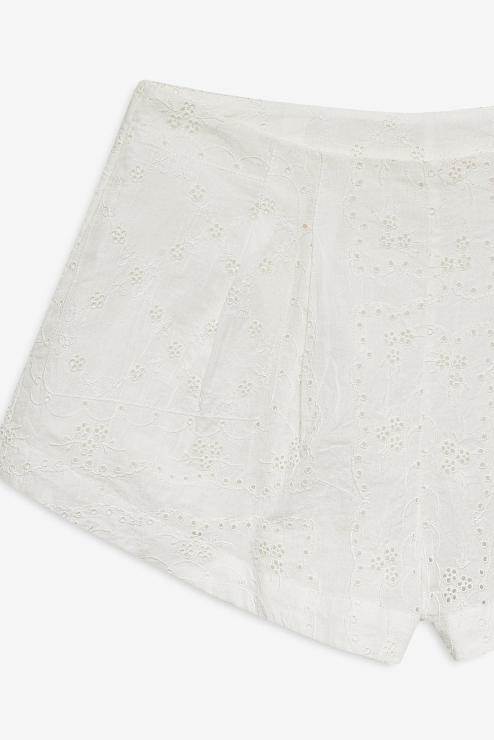 Handkerchief Short — White