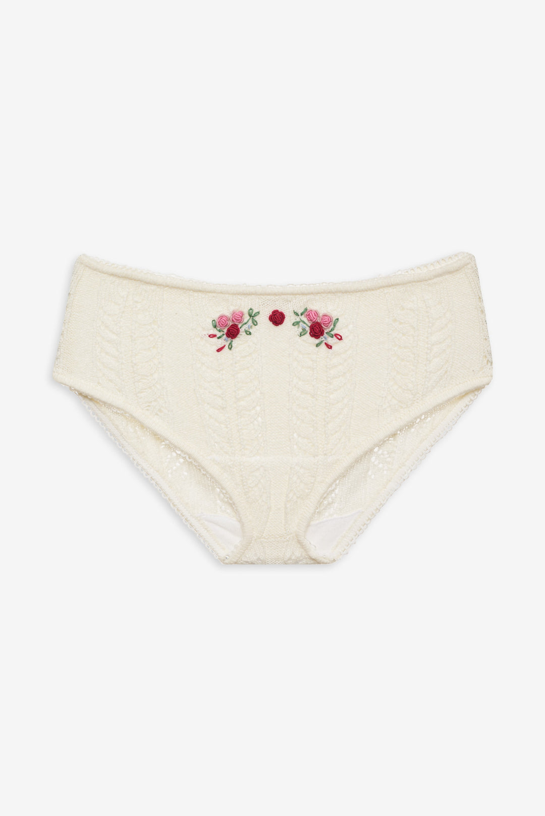 Nathalie Cheeky Panty — White