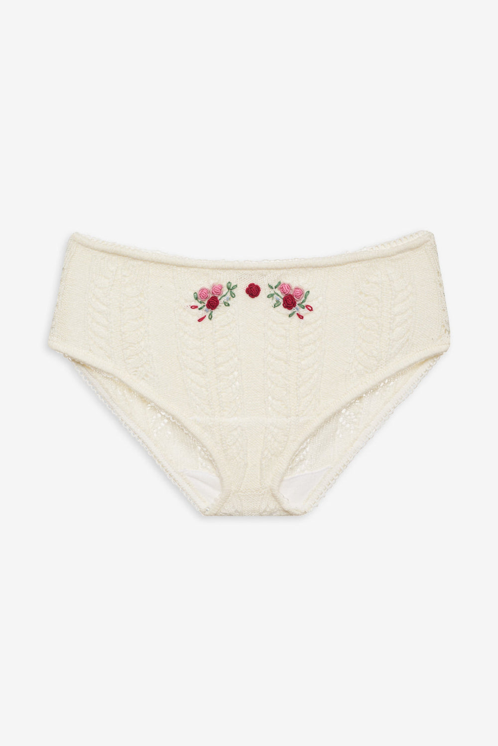 Nathalie Cheeky Panty — White