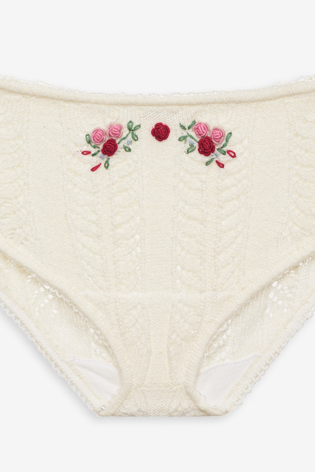 Nathalie Cheeky Panty — White