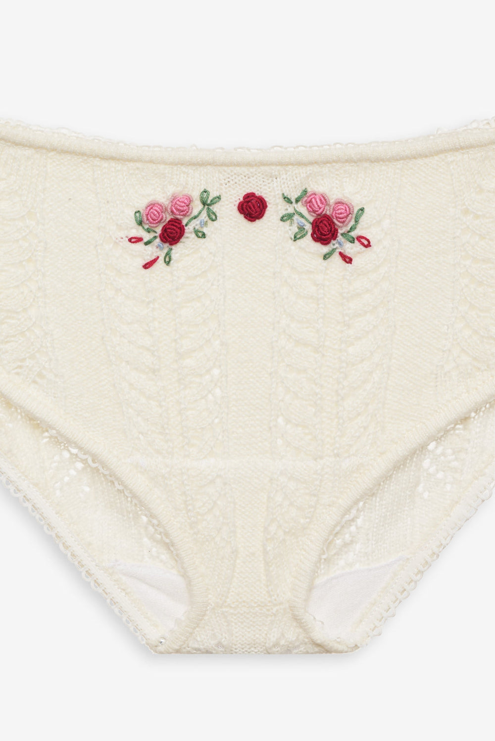 Nathalie Cheeky Panty — White