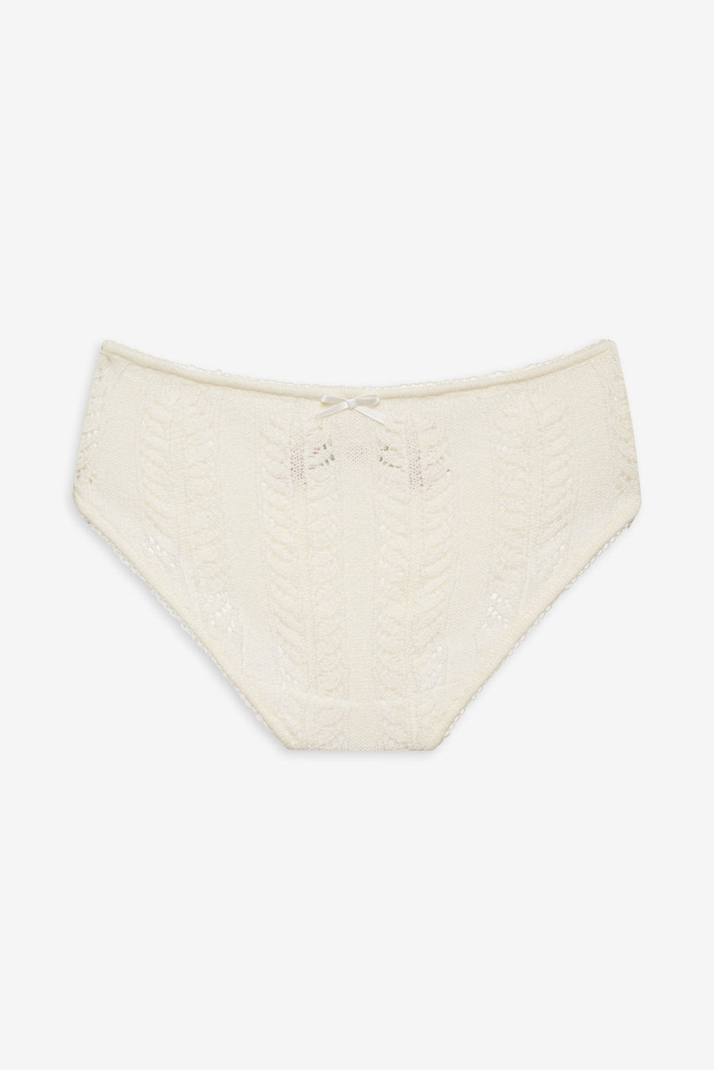 Nathalie Cheeky Panty — White