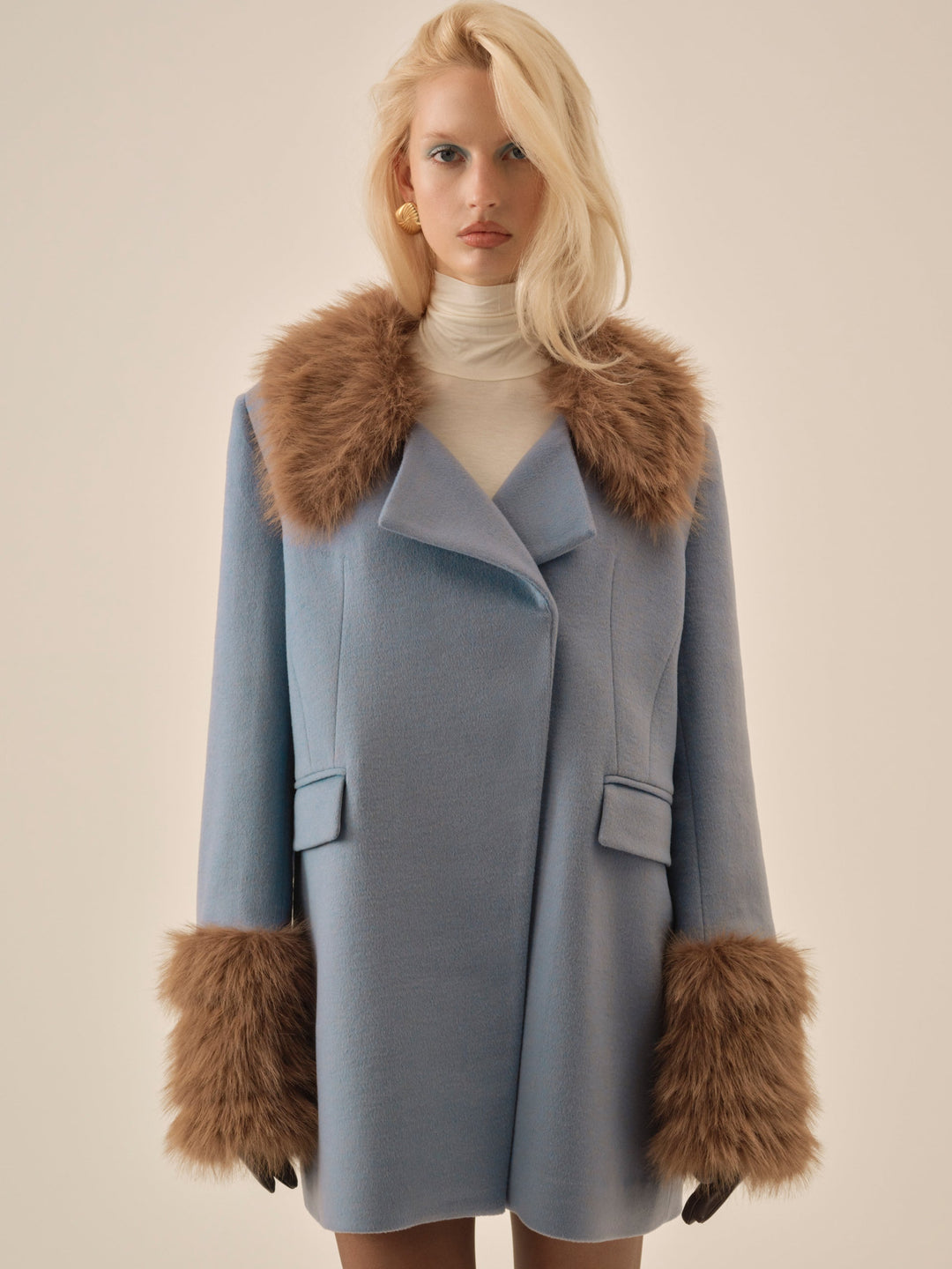 Jackie Coat — Blue