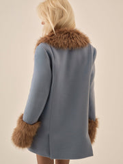 Jackie Coat — Blue