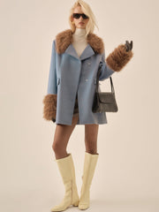 Jackie Coat — Blue