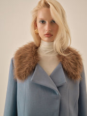 Jackie Coat — Blue