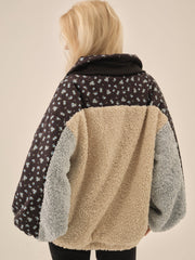 Maisie Collared Jacket — Blue