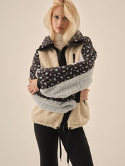 Maisie Collared Jacket — Blue